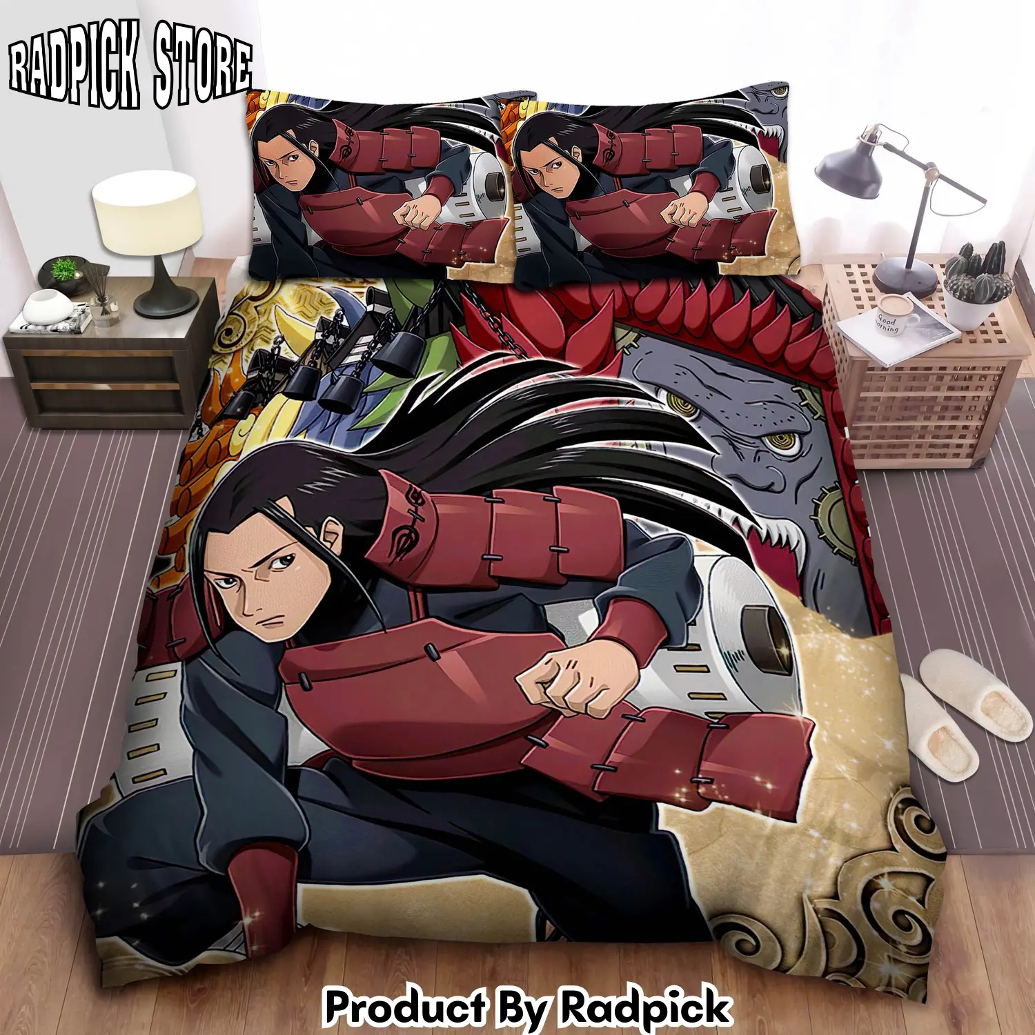Radpick the first hokage artwork bed sheet spread comforter duvet cover bedding sets rp3271286